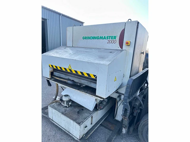Grindingmaster breedband slijp/borstelmachine - afbeelding 9 van  16