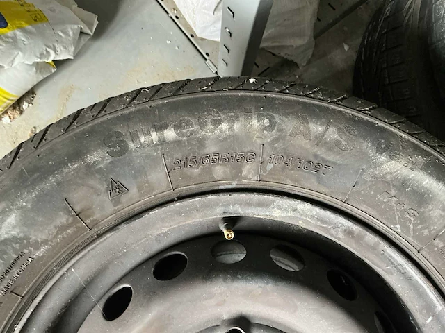Gripmas winterband op stalen velg (2x) - afbeelding 3 van  6