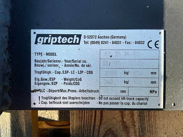Griptech fs 25 m-es vorkversteller - afbeelding 4 van  4