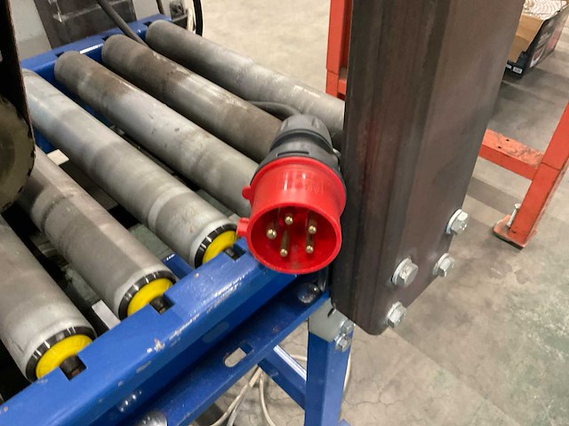 Grit gks75 bandslijpmachine op rollenbaan - afbeelding 4 van  7