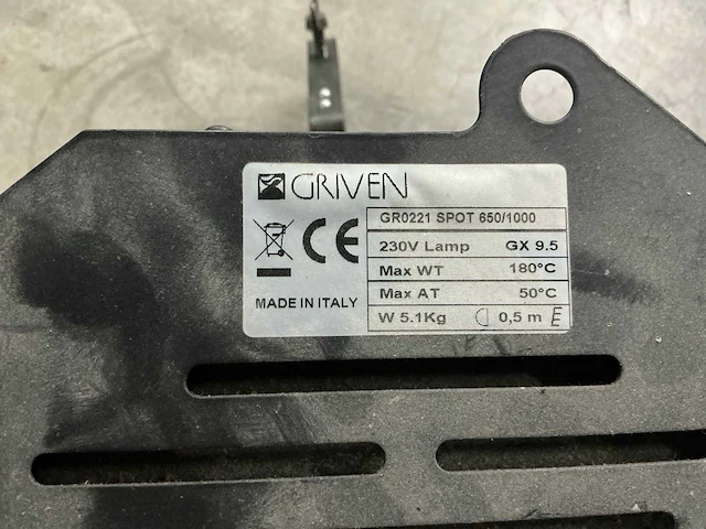Griven gr0221 spot showverlichting (3x) - afbeelding 4 van  4