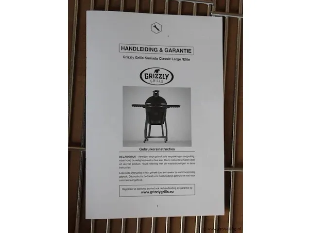 Grizzly grills kamado barbecue - inferno elite large ge102 - afbeelding 7 van  8