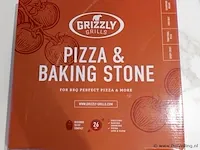 Grizzly grills pizzasteen pizzastone compact ø26 cm - afbeelding 2 van  2