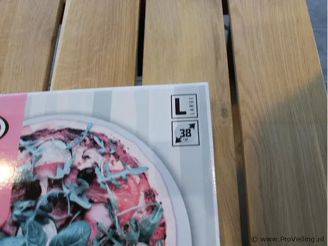 Grizzly grills pizzasteen pizzastone large ø38 cm - afbeelding 2 van  3