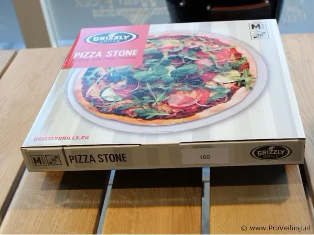 Grizzly grills pizzasteen pizzastone m ø36 cm - afbeelding 1 van  4