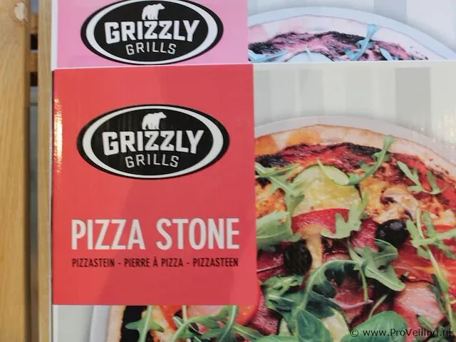 Grizzly grills pizzasteen pizzastone m ø36 cm - afbeelding 4 van  4