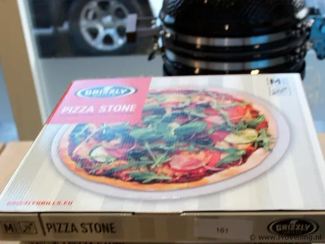 Grizzly grills pizzasteen pizzastone m ø36 cm - afbeelding 1 van  4