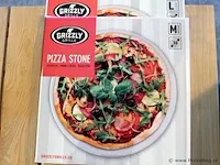 Grizzly grills pizzasteen pizzastone m ø36 cm - afbeelding 2 van  4