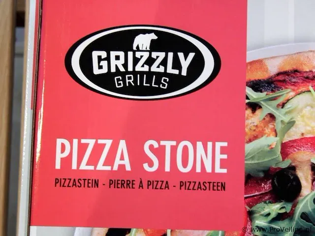 Grizzly grills pizzasteen pizzastone m ø36 cm - afbeelding 4 van  4
