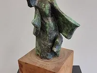 Groen bronzen "engel" - afbeelding 1 van  4