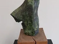 Groen bronzen "engel" - afbeelding 3 van  4
