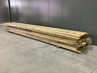 Groen-geïmpregneerd siberisch larix vlonderhout (36x) - afbeelding 1 van  7