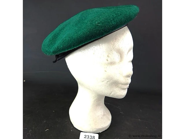 Groene baret - afbeelding 1 van  5