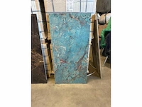 Groene marmerlook tegel 46,08 m2, 60x120 - afbeelding 2 van  4