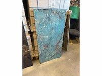 Groene marmerlook tegel 46,08 m2 60x120 - afbeelding 1 van  3