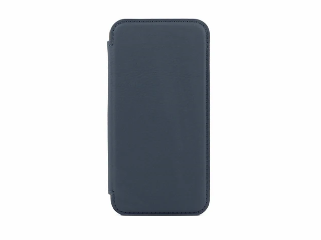 Groenwich blake lederen hoesje voor iphone 12/12 pro compatibel met magsafe draadloos opladen seal grijs - afbeelding 3 van  4
