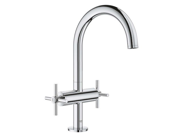 Grohe - atrio new - wastafelkraan l, hoge draaibare uitloop - afbeelding 1 van  3