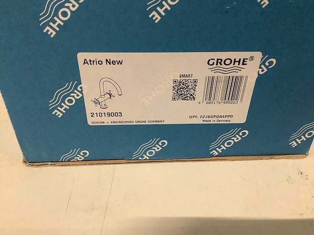 Grohe - atrio new - wastafelkraan l, hoge draaibare uitloop - afbeelding 3 van  3