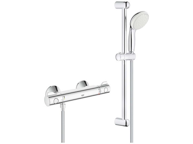 Grohe - grotherm 800 - douchemengkraan met glijstang en handdouche. - afbeelding 1 van  4