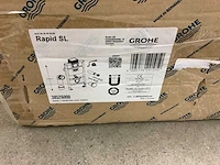 Grohe - rapid sl - inbouwreservoir - voor hangend toilet - extra laag - geschikt voor onder raam - afbeelding 2 van  3