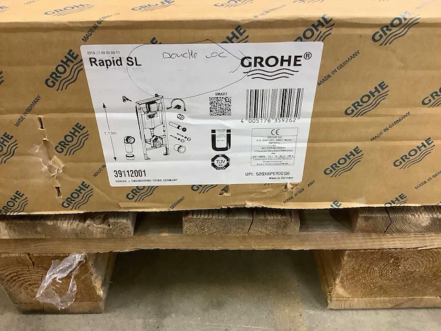 Grohe - rapid sl - inbouwreservoir voor grohe sensia douche-wc - afbeelding 2 van  3