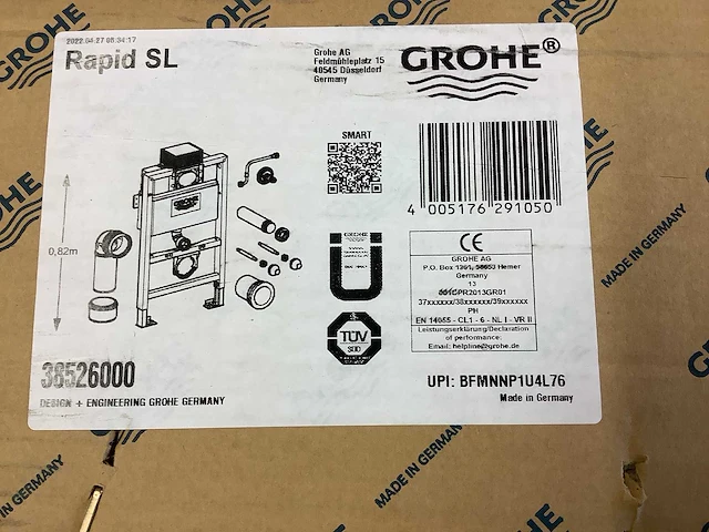 Grohe - rapid sl 38526000 - inbouw reservoir - afbeelding 4 van  4