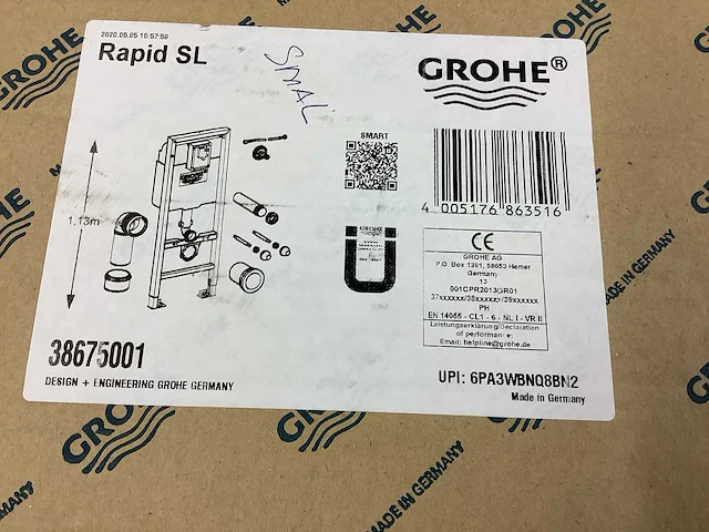 Grohe - rapid sl 38675001 - inbouw reservoir - afbeelding 4 van  4