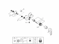 Grohe - start loop - douchemengkraan chroom - afbeelding 3 van  8