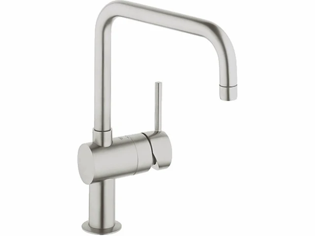 Grohe 32488dc0 minta supersteel keukenkranen - afbeelding 1 van  3