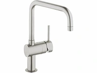 Grohe 32488dc0 minta supersteel keukenkranen - afbeelding 1 van  3