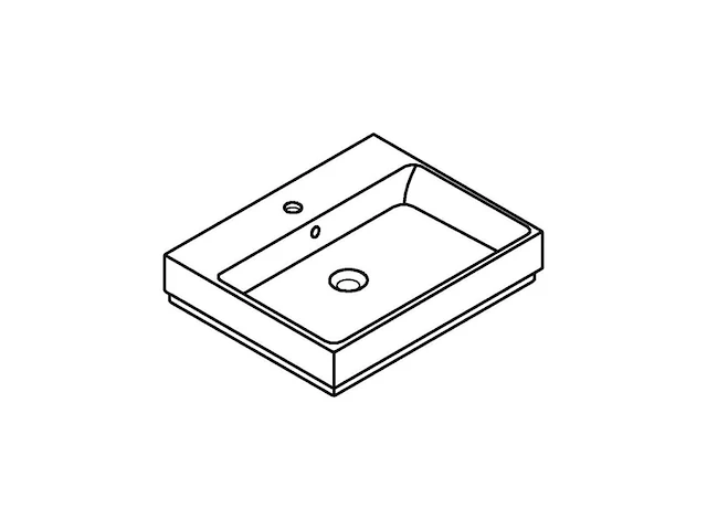 Grohe 3947700h wastafel wit - afbeelding 3 van  5