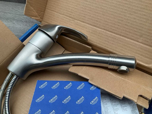 Grohe alira keukenmengkraan met draaibare uitloop - afbeelding 3 van  6