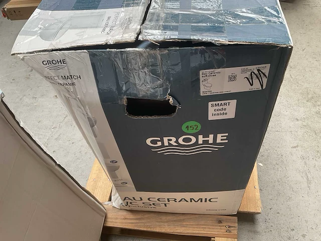 Grohe bau ceramic wc-pakket duoblokcombinatie pk inclusief toiletzitting met softclose - afbeelding 3 van  4