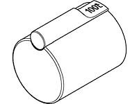 Grohe bedieningselement sanitairkraan 46677000 - afbeelding 2 van  2