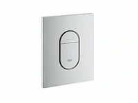 Grohe bedieningsplaat arena cosmopolitan mat chroom - afbeelding 1 van  2
