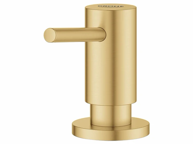 Grohe cosmopolitan zeepdispenser brushed cool sunrise mat goud 500 ml - afbeelding 2 van  3