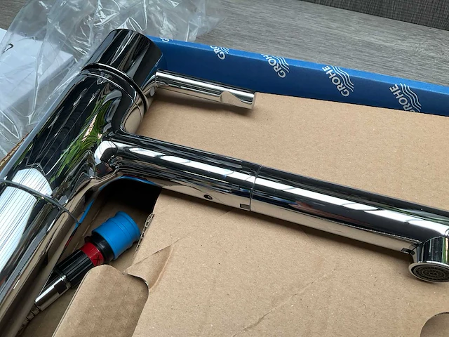 Grohe essence keukenmengkraan met uittrekbare perlator - afbeelding 4 van  8
