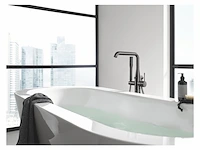 Grohe essence new badkraan vrijstaand inclusief doucheset exclusief installatiedeel hard graphite - afbeelding 2 van  4