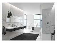 Grohe essence new badkraan vrijstaand inclusief doucheset exclusief installatiedeel hard graphite - afbeelding 3 van  4