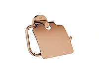 Grohe essentials toiletrolhouder met deksel warm sunset glanzend brons - afbeelding 1 van  6