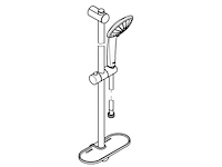 Grohe euphoria 110 duo douchestangset - afbeelding 2 van  4