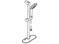 Grohe euphoria 110 mono douchestangenset 600 - afbeelding 2 van  4