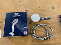 Grohe euphoria hooffdouche mat met slang - afbeelding 1 van  3