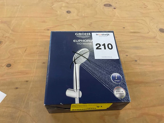 Grohe euphoria hooffdouche mat met slang - afbeelding 3 van  3