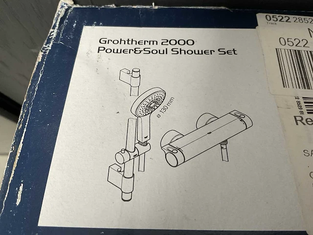 Grohe grohtherm 2000 doucheset thermostatisch - afbeelding 4 van  4