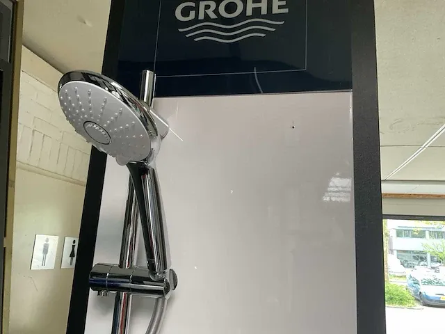Grohe grohtherm smartcontrol thermostatic shower mixer with hand shower set - afbeelding 4 van  4