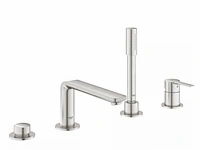 Grohe lineare new super steel badrand combinatie - afbeelding 1 van  4