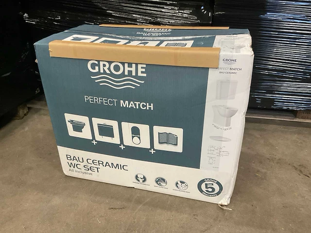 Grohe | perfect match bau ceramic | toiletset all inclusive - afbeelding 1 van  5