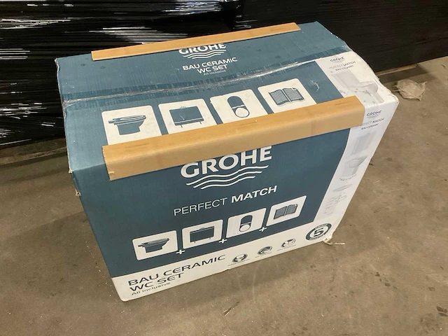 Grohe | perfect match bau ceramic | toiletset all inclusive - afbeelding 4 van  5