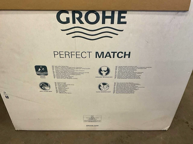 Grohe | perfect match bau ceramic | toiletset all inclusive - afbeelding 5 van  5